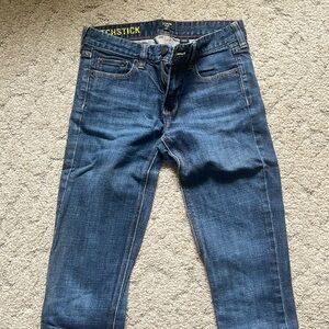 J crew matchstick jeans.